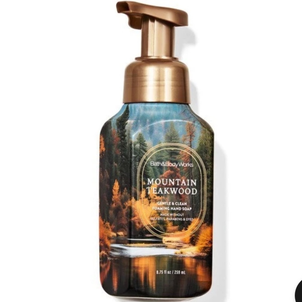 🍁🍃 BBW  Mountain Teakwood Hand Soap NEW